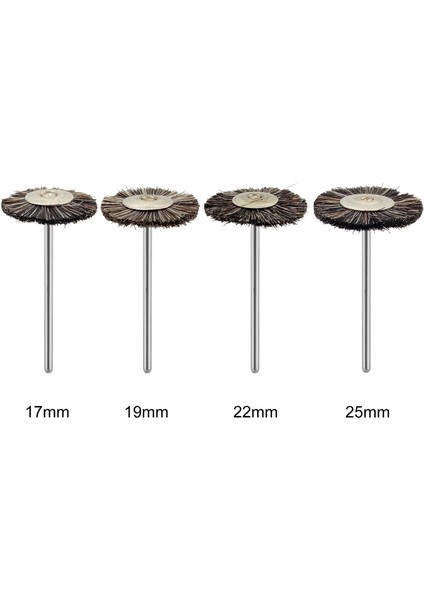 10 Adet/torba 2.35MM Parlatma Fırçası Tekerlek Diş Laboratuvarı Laboratuar Malzemeleri Yumuşak Gri Keçi Kılı Döner Araçları Düşük Hız Hp Shank Buff (Yurt Dışından) modelleri