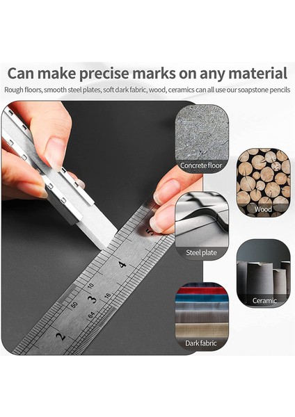 Kaynak ve Kaynakçılar Için Sabuntaşı Yedekleri ile Düz Sabuntaşı Tutucu 2 Adet Düz Sabuntaşı Kalem (Yurt Dışından) fiyatları