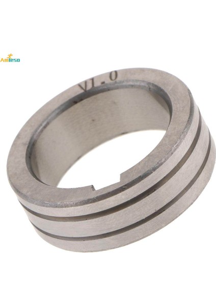 2x Çelik Mig Kaynakçı Tel Besleme Tahrik Silindiri Rulo Parçaları Kunrled-Oluk 0.8-1.0mm (Yurt Dışından)