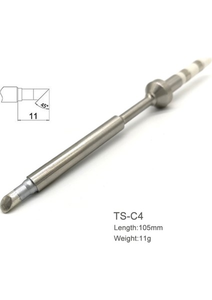 Adet Yeni Sıcak Orijinal TS100 Lehimleme Ucu Kurşunsuz B2 Bc2 C4 D24 Kı Ku Ils C1YEDEK Elektrikli Demir Ucu Bit Kafa (Yurt Dışından) fiyatları