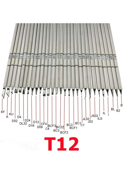 T12 Havya Havya Ipuçlarıжало Для Паяльника Hakko FX951 Stc ve STM32 OLED Havya Istasyonu Elektrikli Havya (Yurt Dışından)