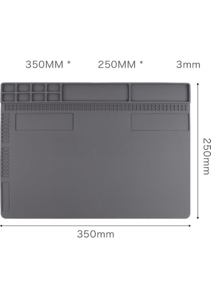 Bakım Çalışmaları Matı-1x Yalıtım Silikon Pedi-Gri (Yurt Dışından)