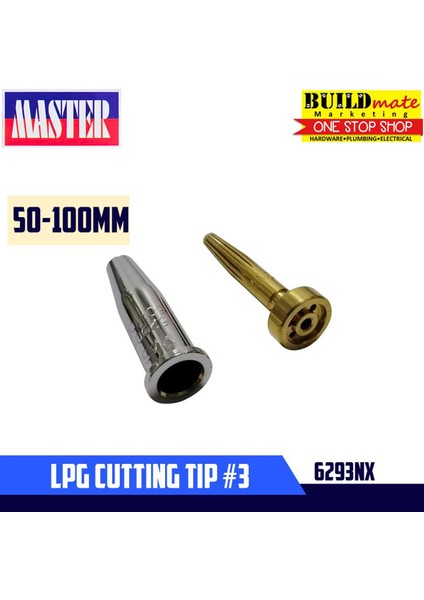 [ayak Izi] Master Lpg Kesme Ucu #1/ #2/ #3 (Yurt Dışından)