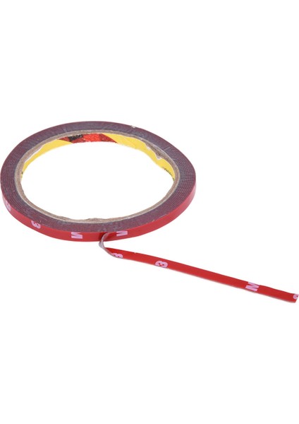 Adet 3 Metre Güçlü Kalıcı Çift Taraflı Süper Yapışkan Köpük Bant Rulosu Araç Araba Için, Kırmızı 6 mm x 3 Metre ve Kırmızı 10 mm x 3 Metre (Yurt Dışından) fırsatları