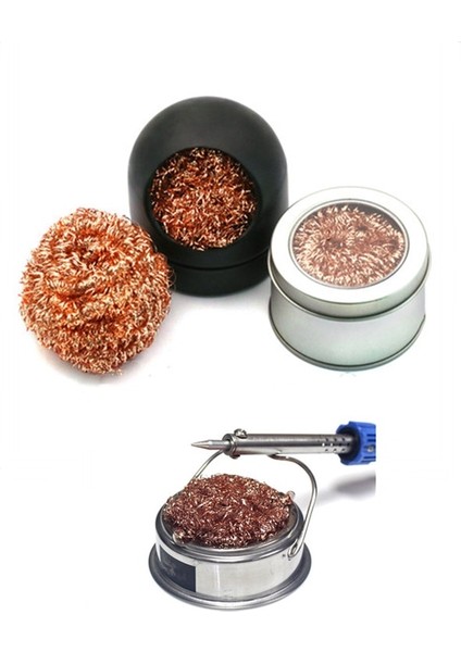 Lehim Sökme Havya Örgü Filtre Temizleme Memesi Ucu Bakır Tel Topu Temiz Topu Cüruf Kutusu Temizleme Topu (Yurt Dışından) modelleri