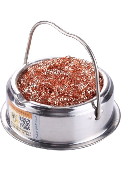 Lehim Sökme Havya Örgü Filtre Temizleme Memesi Ucu Bakır Tel Topu Temiz Topu Cüruf Kutusu Temizleme Topu (Yurt Dışından) fırsatları