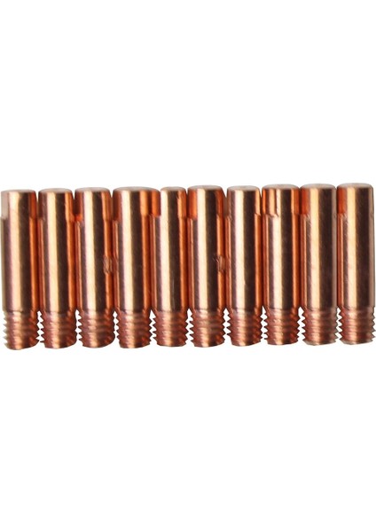 Mıg / Mag Aşınma Parça Seti-5 x Konik Geçmeli Gaz Memesi 10 x Kontak Memesi M6 0,8 mm 2 x Tutma Yaylı Meme Tutucusu 2 x Yalıtım Halkası 3 x Tutma Yayı 1 x Alet-Gümüş (Yurt Dışından)