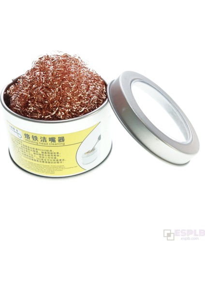 Lehim Sökme Havya Temizleyici Kutusu Temizleme Topu Örgü Filtre Memesi Ucu Bakır Tel Metal Cüruf Temizleme Topu (Yurt Dışından) indirimleri