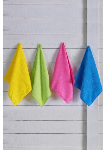 30X30CM 4'lü Mikrofiber Iz Bırakmayan Kurulama ve Temizleme Bezi Ultra Emici fiyatları