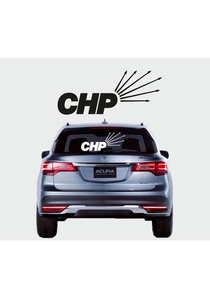 Chp Logo Oto Sticker 35*15 cm 001