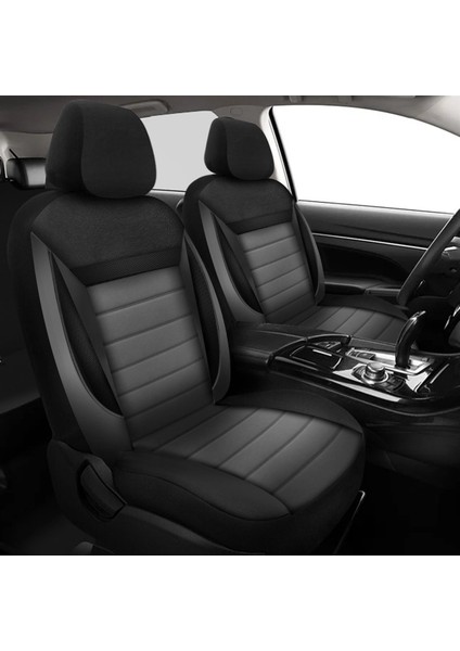 Peugeot Bıpper Uyumlu Araba,oto,araç Tay Tüyü Koltuk Kılıfı Füme 001
