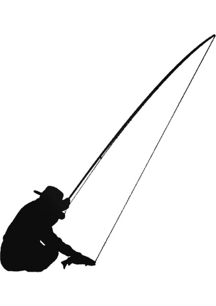 Fly Fishing Oto Sticker 20 cm 001