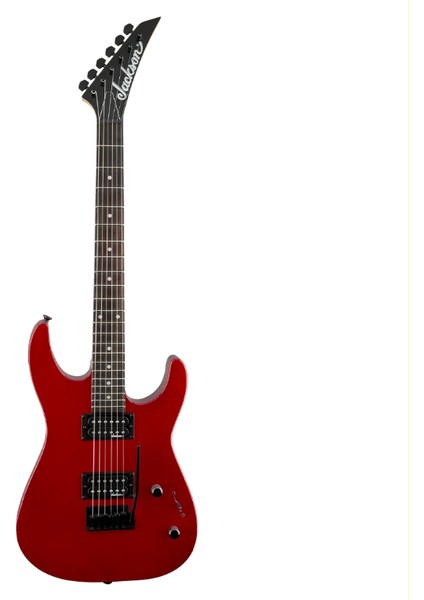 JS11 Dinky 2-Point Tremolo Amaranth Klavye Metallic Red Elektro Gitar