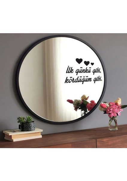 Duvar Ayna Sticker 30CM x 50 cm Ölçülerinde 001