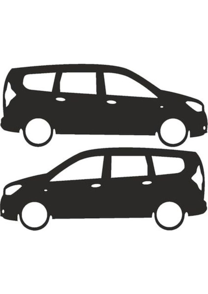 Otomobil Tasarım Oto Sticker Model 13 Siyah 16*6 cm 001