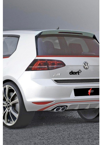 Dert+ Oto Cam Sticker 13*5 cm 001