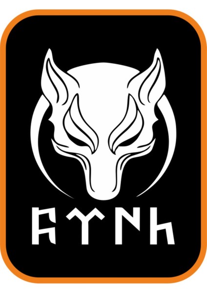 Kurt Hilal Türk Yazılı Oto Sticker Beyaz 27*20 cm 001