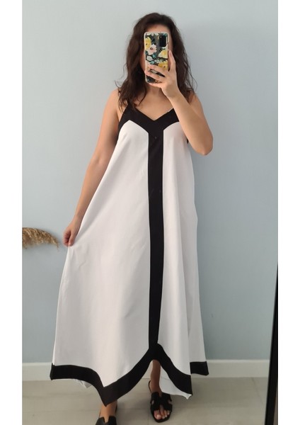 Askılı Asimetrik Etekli Elbise fiyatları