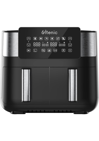 Shark Ninja DZ201 Foodi 8 Quart 6'sı 1 Arada Dualzone 2 Sepetli Hava Fritözü