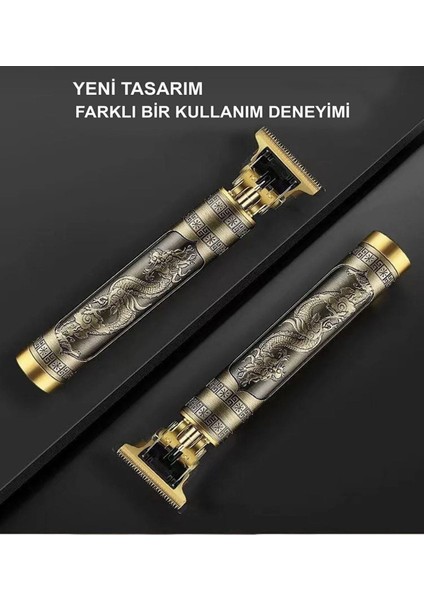 Profesyonel Saç Sakal Ense Çizim Tüm Vücut Tüyü Lazer Öncesi Tıraş Makinesi