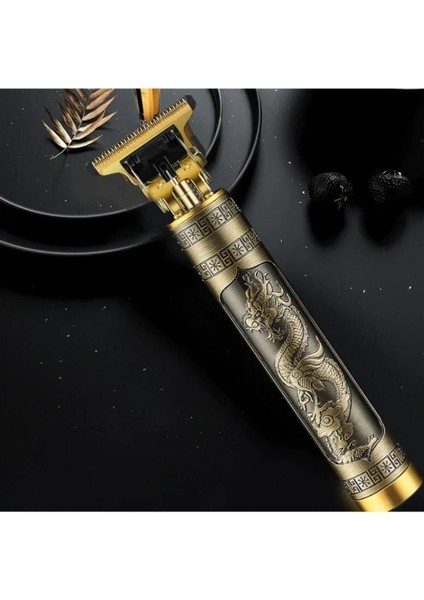 USB Şarjlı Vintage T9 Traş Makinesı