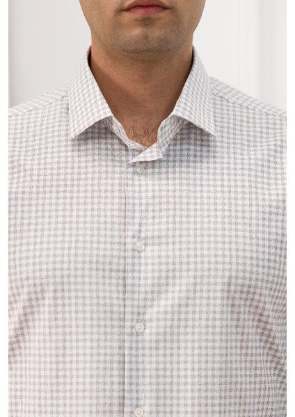 Ekoseli Slimfit Uzun Kollu Erkek Gömlek indirimleri