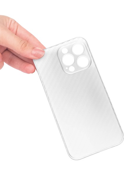 Apple iPhone 15 Pro Telefon Kılıfı Carbon Beyaz fiyatları