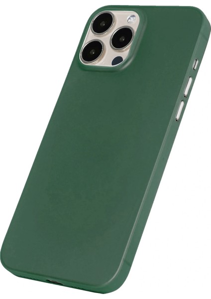 Apple iPhone 15 Pro Ultra Ince Telefon Kılıfı Yeşil modelleri