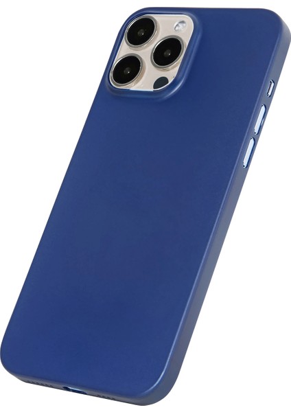Apple iPhone 15 Pro Ultra Ince Telefon Kılıfı Mavi modelleri