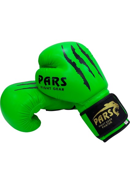 Panter Boks Kick Boks Muay Thai Eldiveni Yeşil