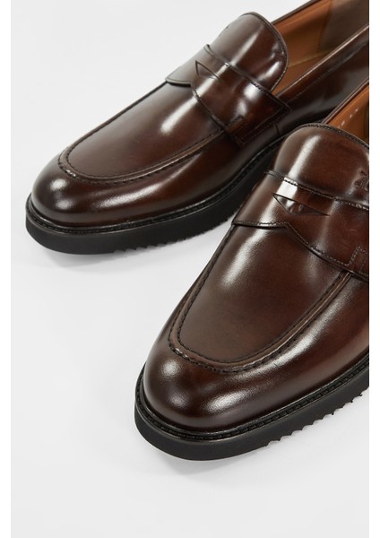 Erkek Hakiki Deri Loafer Ayakkabı 183 27351 Erk Ayk SK23/24