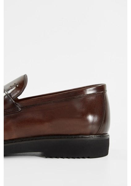 Erkek Hakiki Deri Loafer Ayakkabı 183 27351 Erk Ayk SK23/24