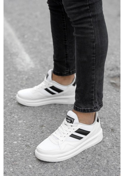 Fileli Casual Bağcıklı Terletmez Esnek Hafif Sneaker Erkek Spor Ayakkabı