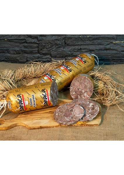 Göden Antep Fıstıklı ve Hellim Peynirli Sucuk 250 gr Tütünlük Pastırma 250 gr Blok Dana Kavurma 250 gr