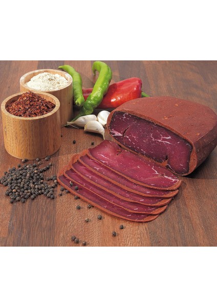 Osmanlı Sucuk 250 gr Yağsız Sırt Pastırma 250 gr Blok Dana Kavurma 250 gr