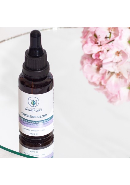 Timeless Glow Yaşlanma Karşıtı Retinol Serum – 30ml – Anti-aging Cilt Bakımı