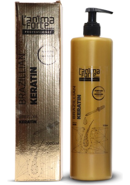 Brezilya Jel Keratin 1000 ml