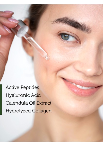 Anti Aging Cilt Bakım Serumu Active Peptides Calendula Oil Aynısefa Papatya 30 ml fırsatları