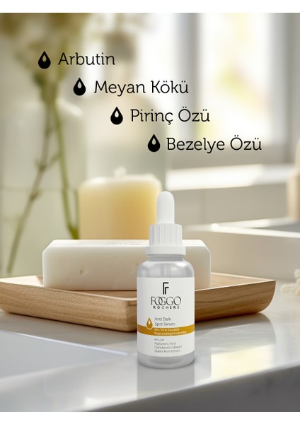 Antidark Leke Karşıtı Arbutin Cilt Bakım Serumu, Prinç Özü, Meyan Kökü, Hyaluronic ASİT, 30 ml fiyatları