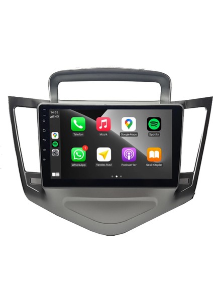 Chevrolet Cruze Android Carplay Multimedya 2007-2012 6gb Ram + 128GB Hafıza + 8 Çekirdek