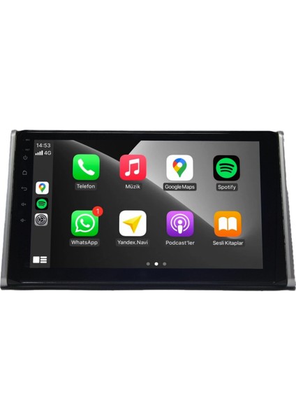 Toyota Rav4 Android Carplay Multimedya 2019-2022 6gb Ram + 128GB Hafıza + 8 Çekirdek