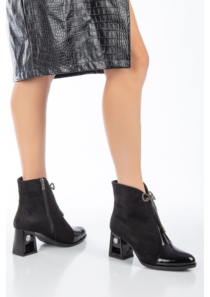 Hillary Taşlı Fermuarlı Kadın Bot fiyatları