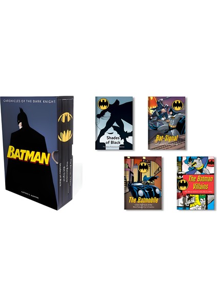 Batman: Chronicles Of The Dark Knight: (4 Hardcover, Illustrated Books) - Matthew K. Manning