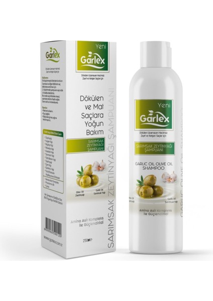 Sarımsak Zeytinyağı Şampuanı 250 ml