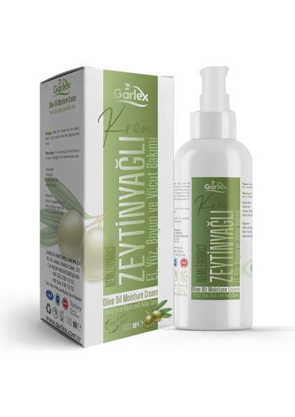Zeytinyağlı Nemlendirici Krem 100 ml