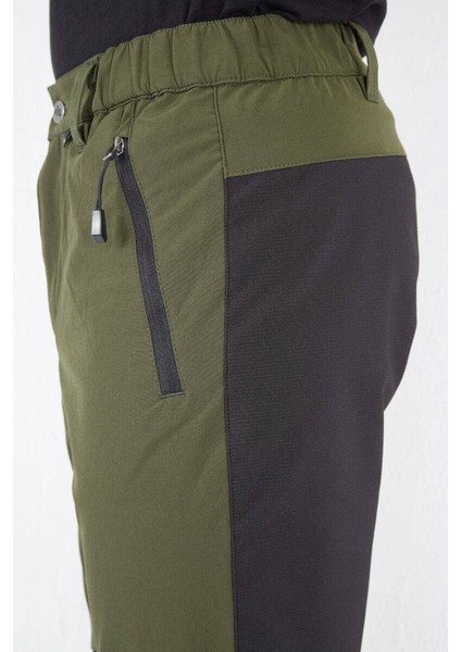 Rugged Erkek Outdoor Pantolon Haki-Siyah