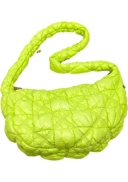 Yeni Çanta Sonbahar ve Kış Çok Yönlü Ürün Niş Bulut Büzme Ipli Omuz Çantası Pilili Crossbody Çanta Kadın Büyük Boy (Yurt Dışından)