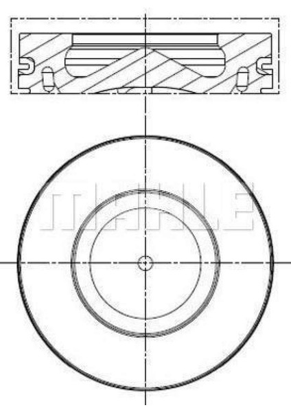 Piston Segman Std 84.00MM Bmw E60 E87 E90 E92 E93 F10 F20 F30 F32 F33 F34 F36 E83 E84 F25 F15 Mini R55 R61