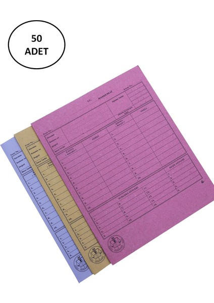Baro Dosyası Mahkeme Dosyası 50 'li Pembe BM650