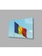 Romanya Bayrağı Cam Tablo Romanian Flag 1